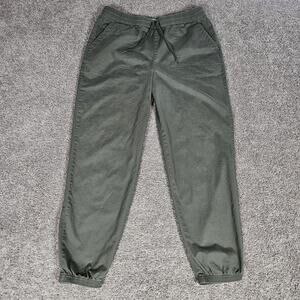 Vans Joggers Mens Large Green Tapered Skater Grunge Casual Minimalist